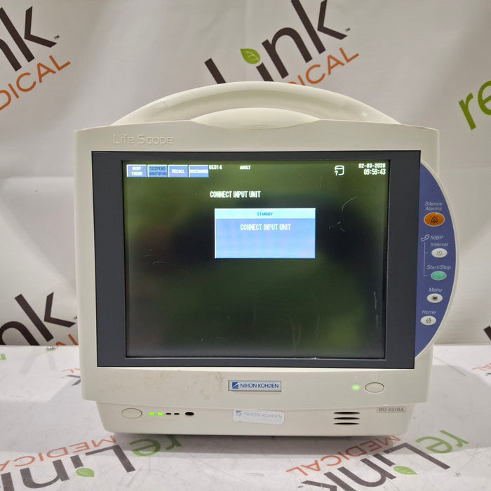 Nihon Kohden Life Scope BSM-6301A Patient Monitor