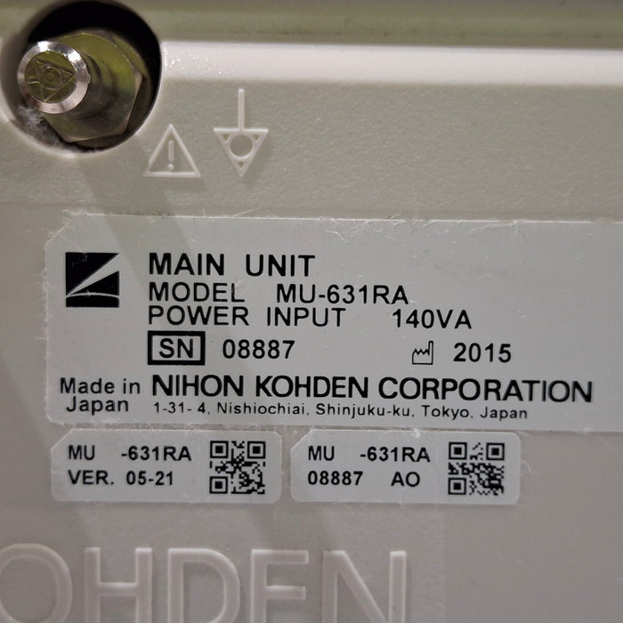 Nihon Kohden Life Scope BSM-6301A Patient Monitor