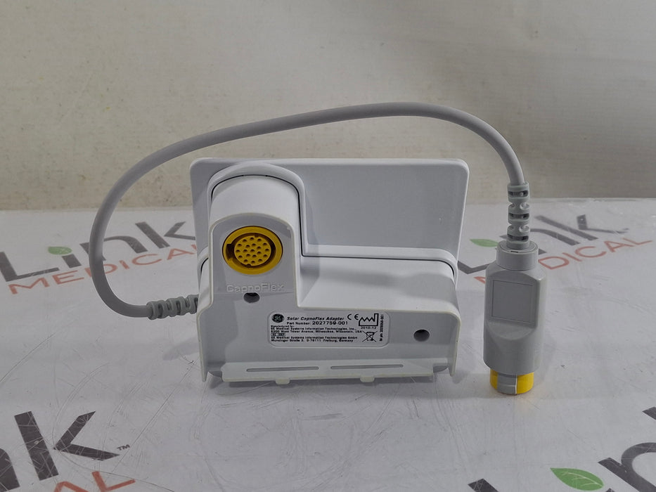 GE Healthcare Solar CapnoFlex 2027759-001 Adapter