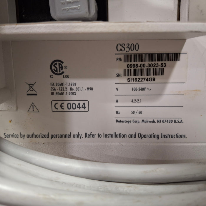 Datascope CS300 Intra Aortic Balloon Pump