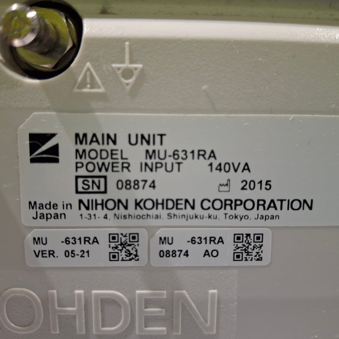 Nihon Kohden Life Scope BSM-6301A Patient Monitor