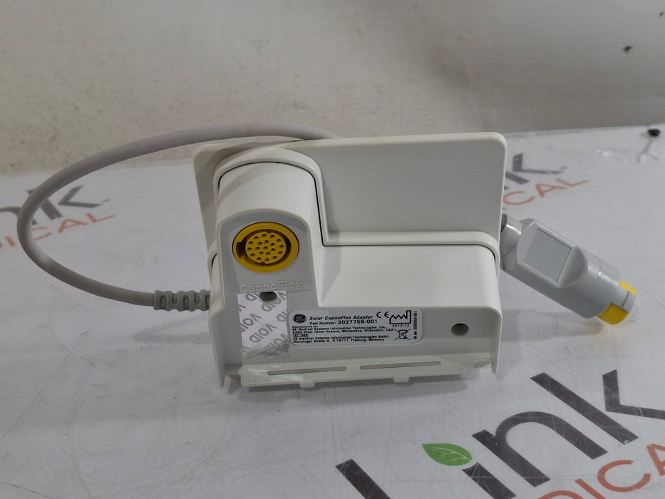 GE Healthcare Solar CapnoFlex 2027759-001 Adapter