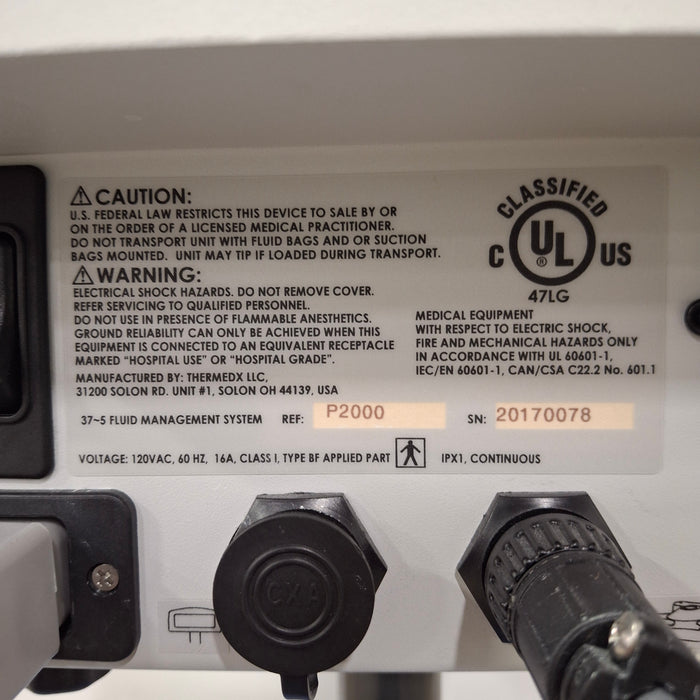 Thermedx P2000 Fluid Management System