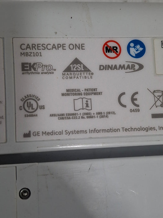 GE Healthcare Carescape ONE Transport Patient Monitor