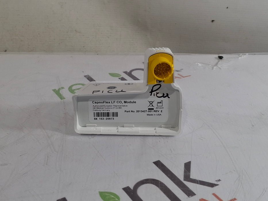 GE Healthcare GE Healthcare Capnoflex LF CO2 Module Patient Monitors reLink Online
