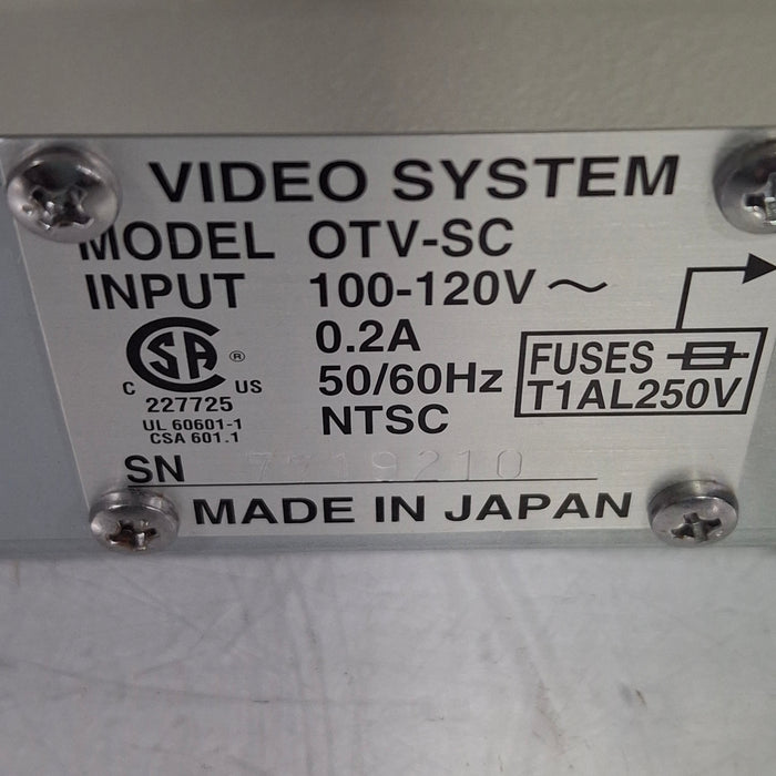 Olympus Olympus OTV-SC Digital Signal Processing Unit