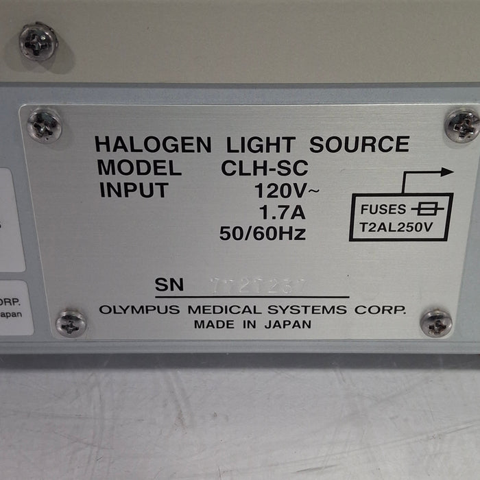 Olympus CLH-SC Halogen Light Source