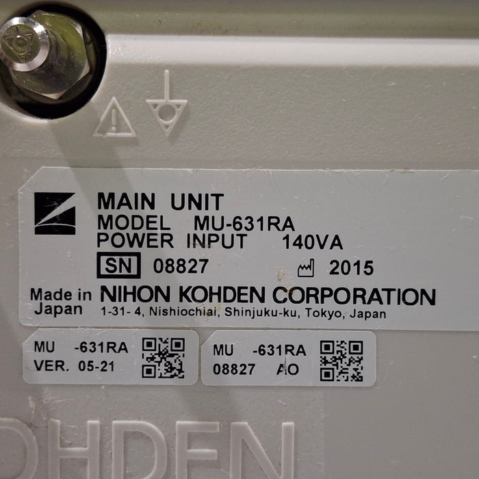 Nihon Kohden Life Scope BSM-6301A Patient Monitor