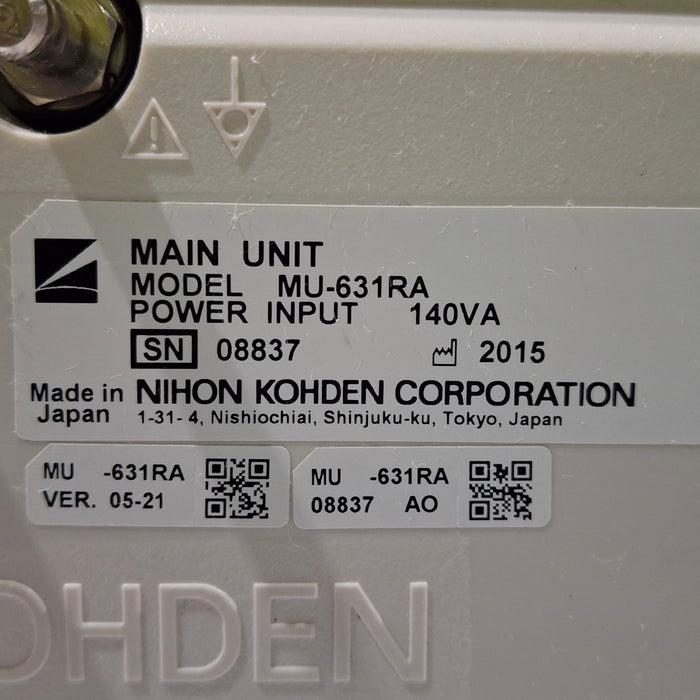 Nihon Kohden Life Scope BSM-6301A Patient Monitor