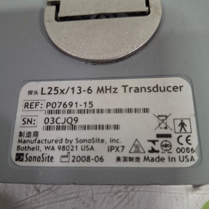 Sonosite L25x/13-6 Linear Transducer