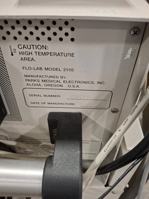 Parks Flo-Lab 2100 Vascular System