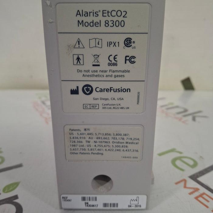 CareFusion Alaris 8300 EtCO2 Pump Module