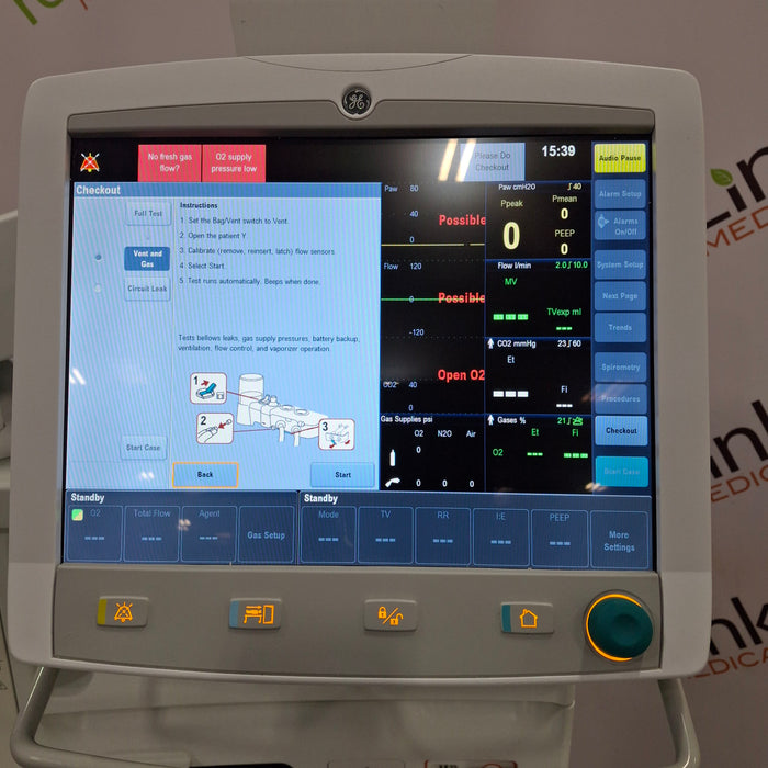 Datex-Ohmeda Aisys Anesthesia Unit