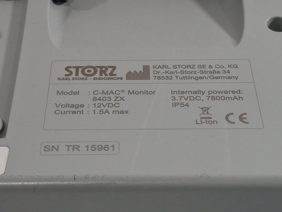 Karl Storz 8403 ZX C-MAC Monitor