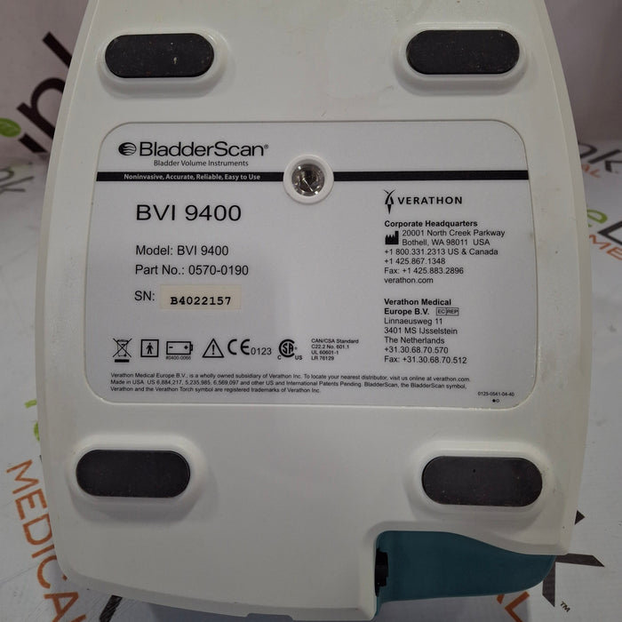 Verathon Medical, Inc BVI 9400 Bladderscan