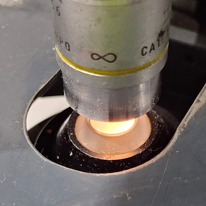 American Optical One-Ten Binocular Microscope