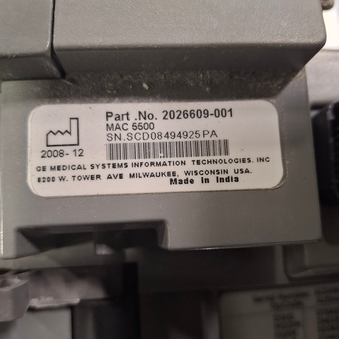 GE Healthcare MAC 5500 ECG without CAM Module
