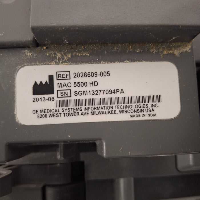 GE Healthcare MAC 5500 HD ECG without CAM Module
