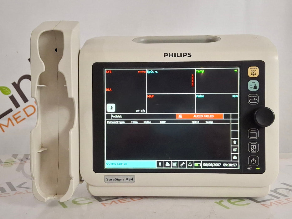 Philips SureSigns VS4 Vital Signs Monitor