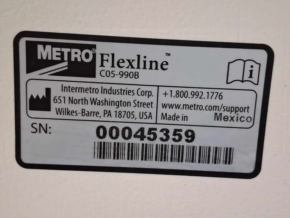 Metro Flexline Crash Cart
