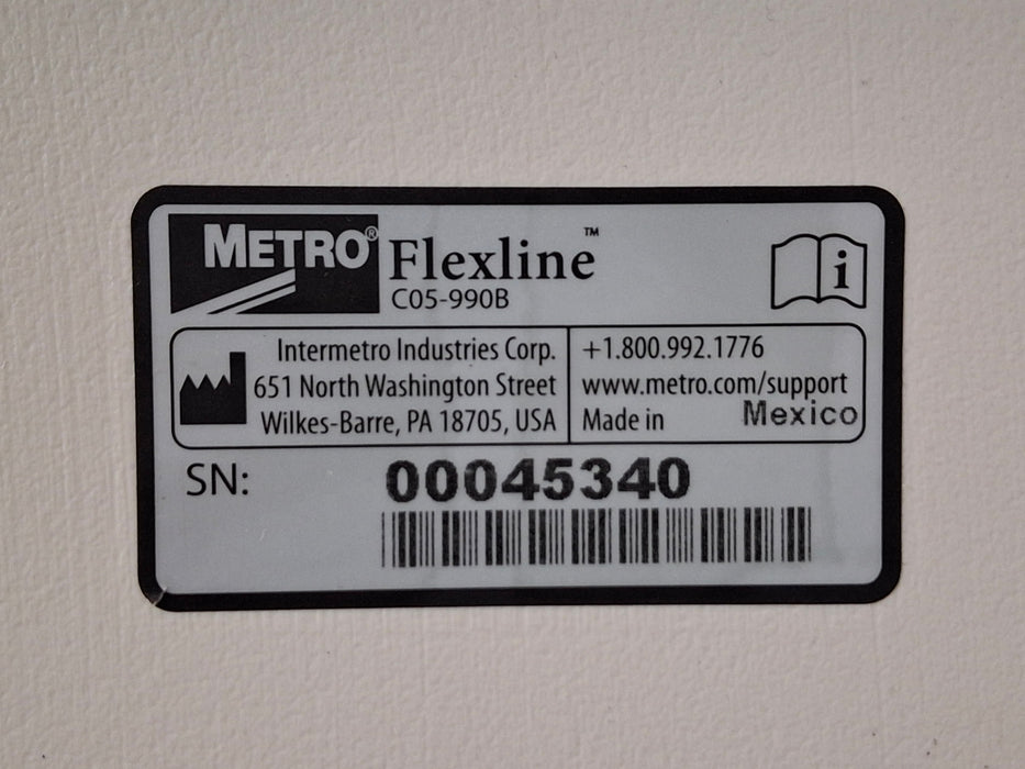 Metro Flexline Crash Cart