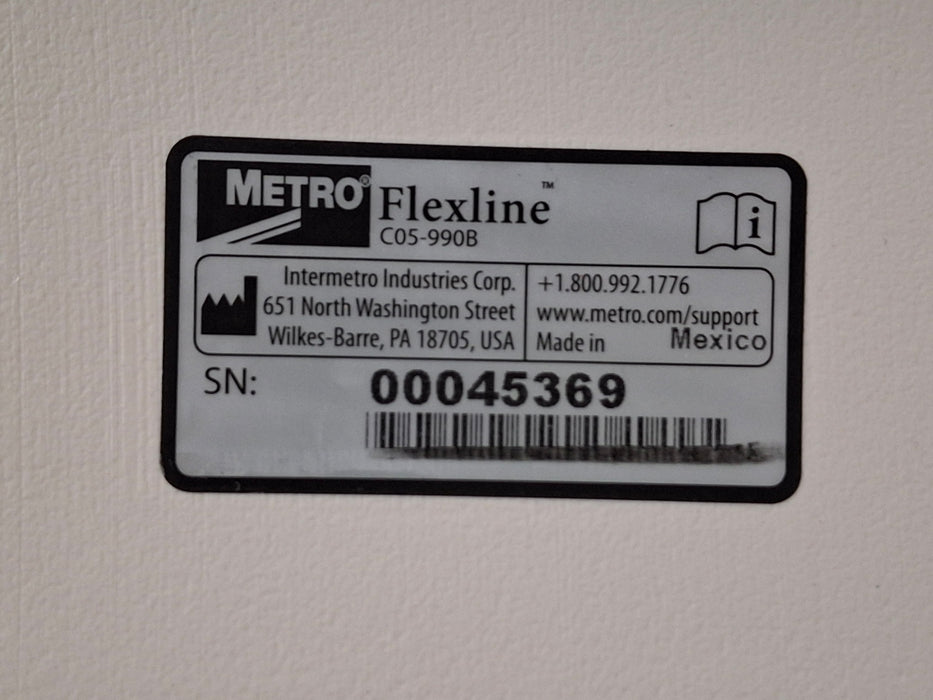 Metro Flexline Crash Cart