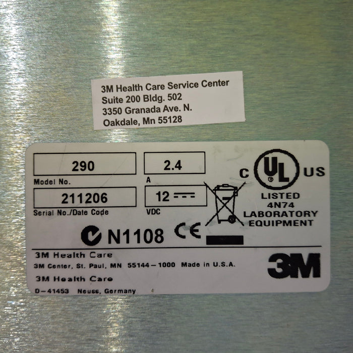 3M Attest Model 290 Auto Reader