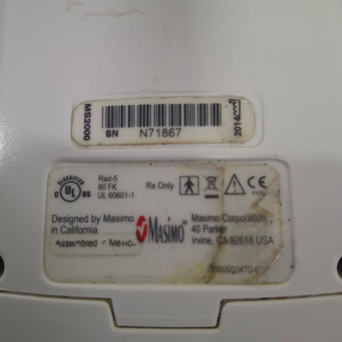 Masimo Rad-57 Pulse CO-Oximeter