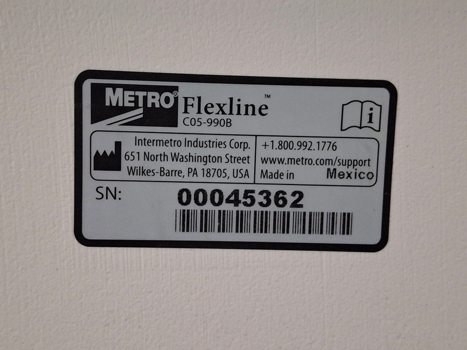Metro Flexline Crash Cart
