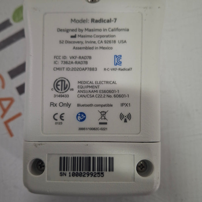 Masimo Radical 7 Pulse Oximeter
