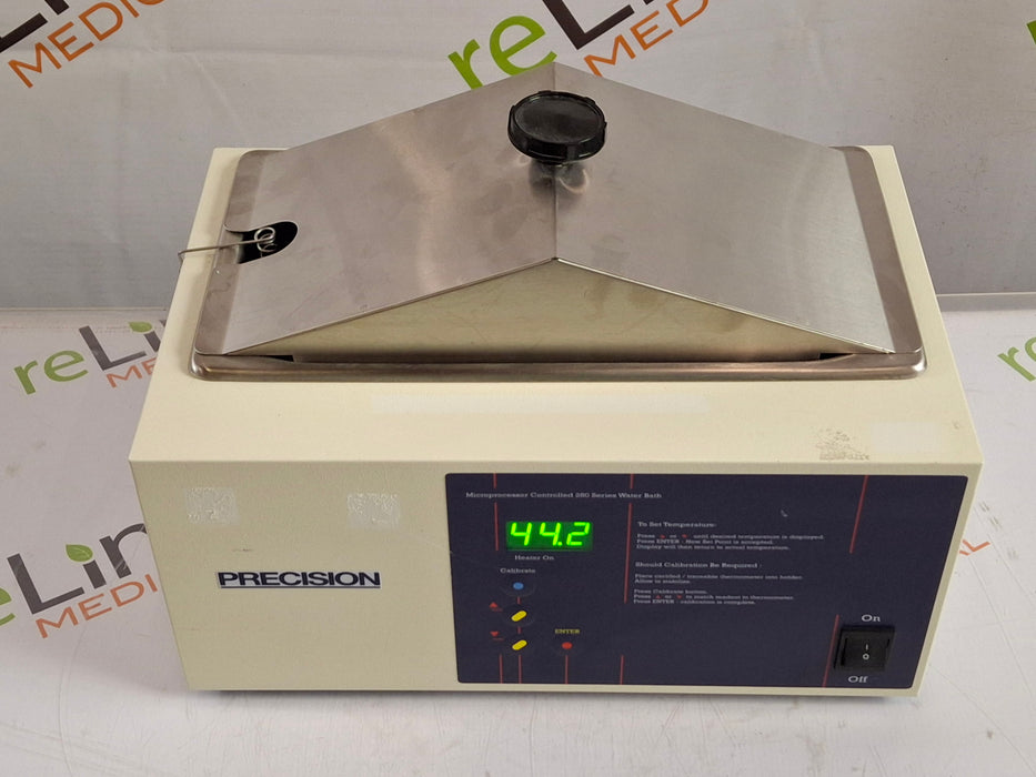 Precision Microprocessor Controlled 280 Series Water Bath