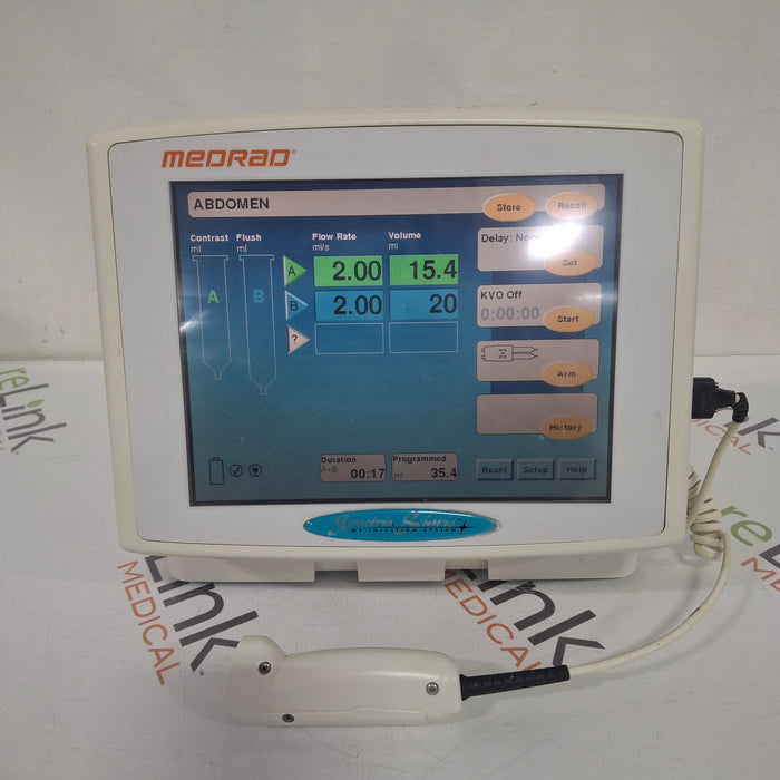 Medrad Spectris Solaris SSMR 300 Injector Display