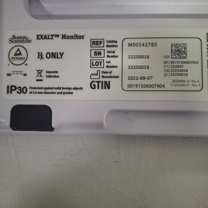 Boston Scientific Exalt Model B Bronchoscope Monitor