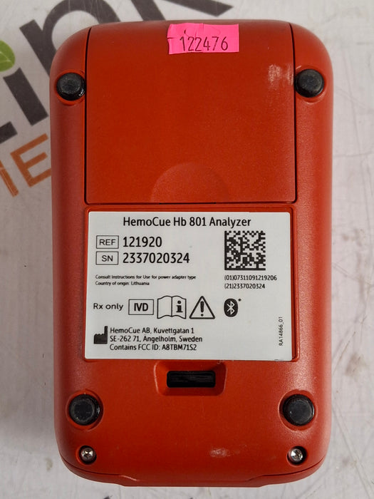 HemoCue Hb 801 Hemoglobin System Analyzer