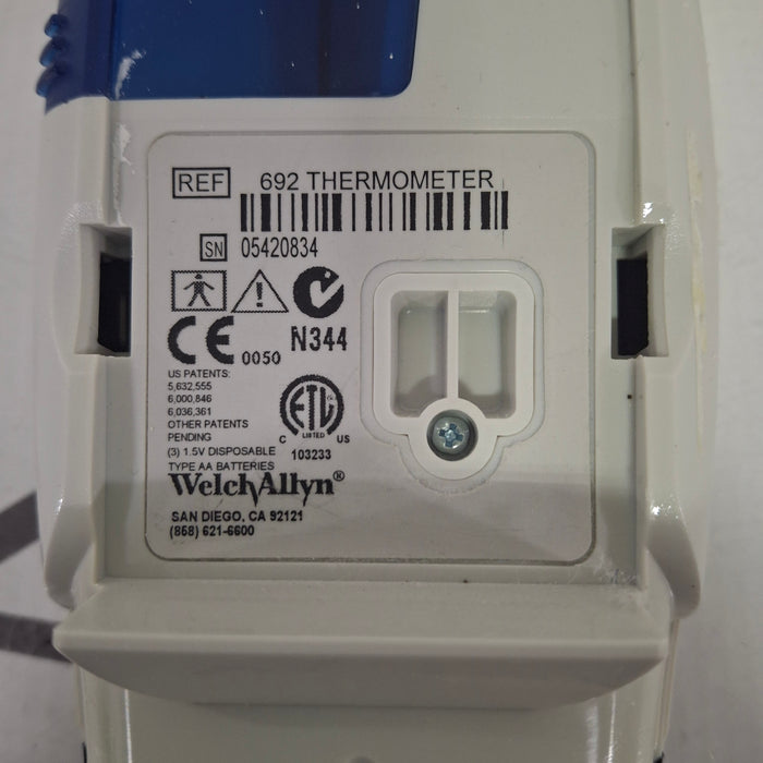 Welch Allyn SureTemp Plus 692 Thermometer