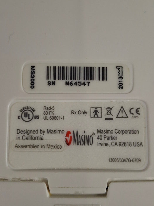 Masimo Rad-5 Handheld Pulse Oximeter Medical