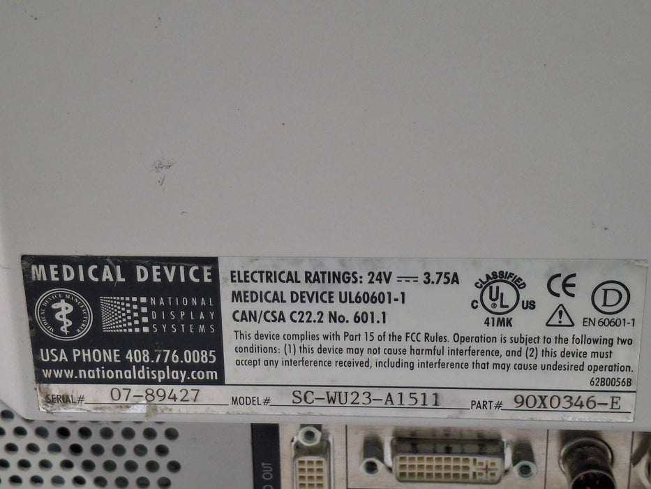 Karl Storz 23" Wideview HD Surgical Display