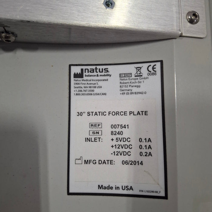 Natus 007541 30" Static Force Plate