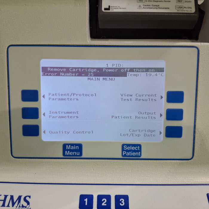 Medtronic Hepcon HMS Plus Coagulation Analyzer