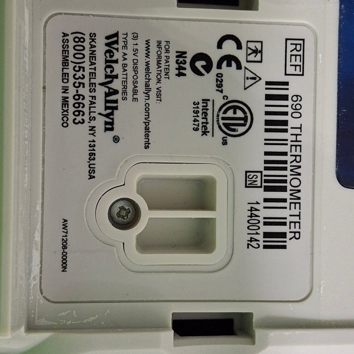 Welch Allyn SureTemp Plus 690 Thermometer
