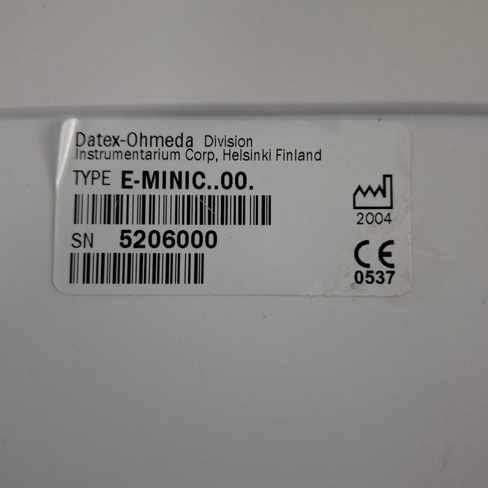 GE Healthcare GE Healthcare E-miniC-00 CO2 Module Patient Monitors reLink Online