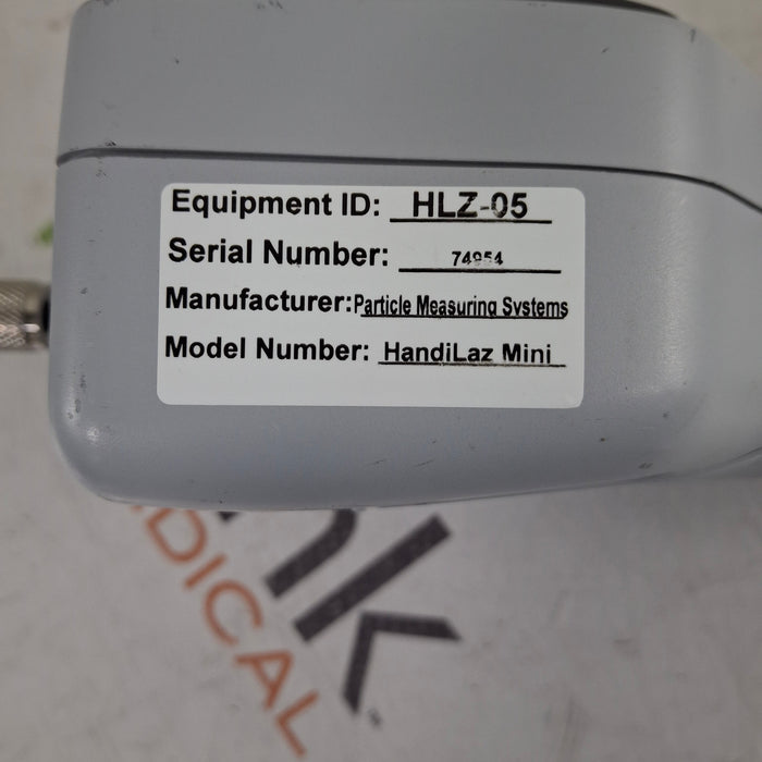Particle Measuring Systems Inc HandiLaz Mini Particle Counter