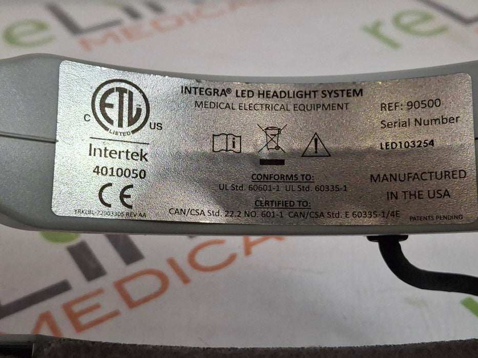 Integra Biosciences Corp 90500 LED Headlight System