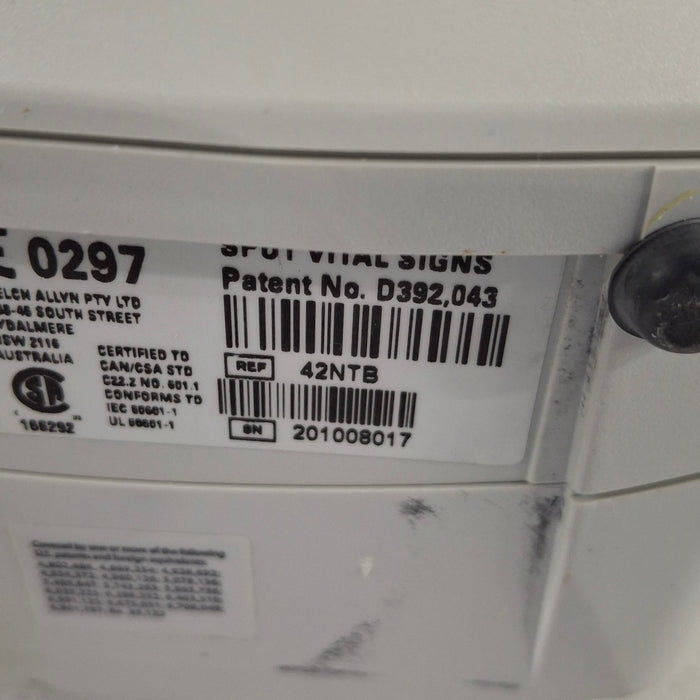Welch Allyn Spot 420 - NIBP, Temp, Nellcor SpO2 Vital Signs Monitor