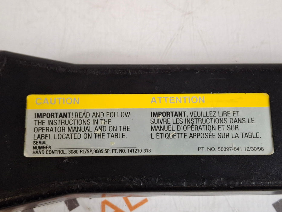 Steris 3080RL/SP 3085SP Surgical Table Hand Control