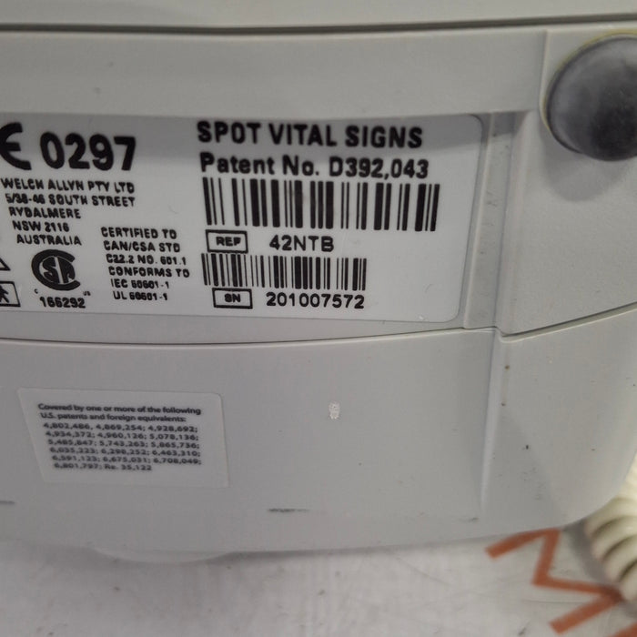 Welch Allyn Spot 420 - NIBP, Temp, Nellcor SpO2 Vital Signs Monitor