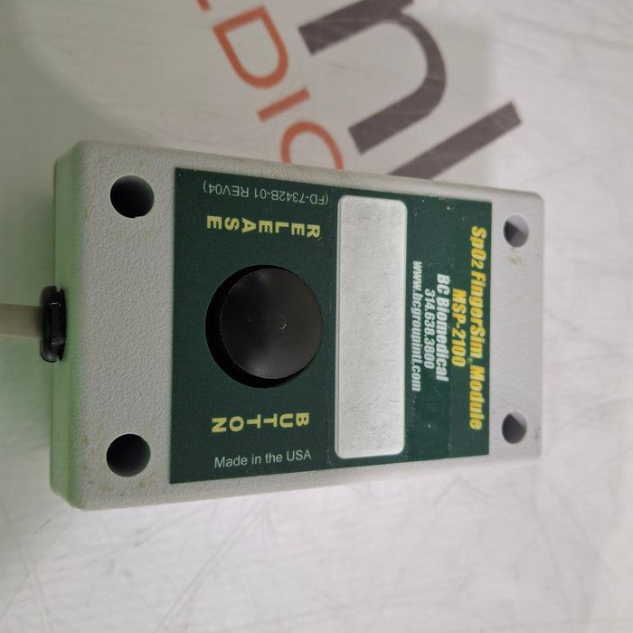 BC Biomedical MSP-2100 SpO2 FingerSim Module