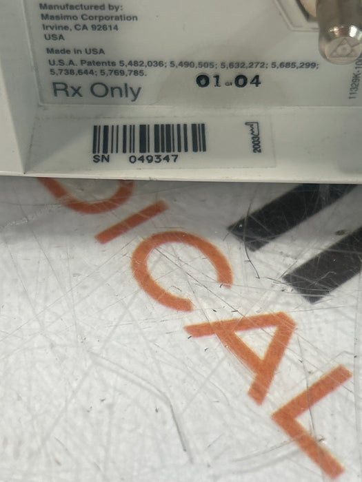 Masimo Radical Signal Extraction RDS-1 Pulse Oximeter