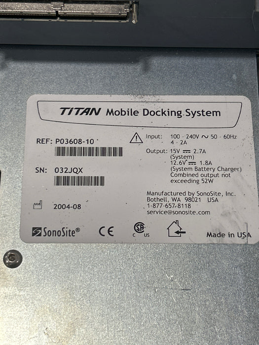 Sonosite Titan Portable Ultrasound