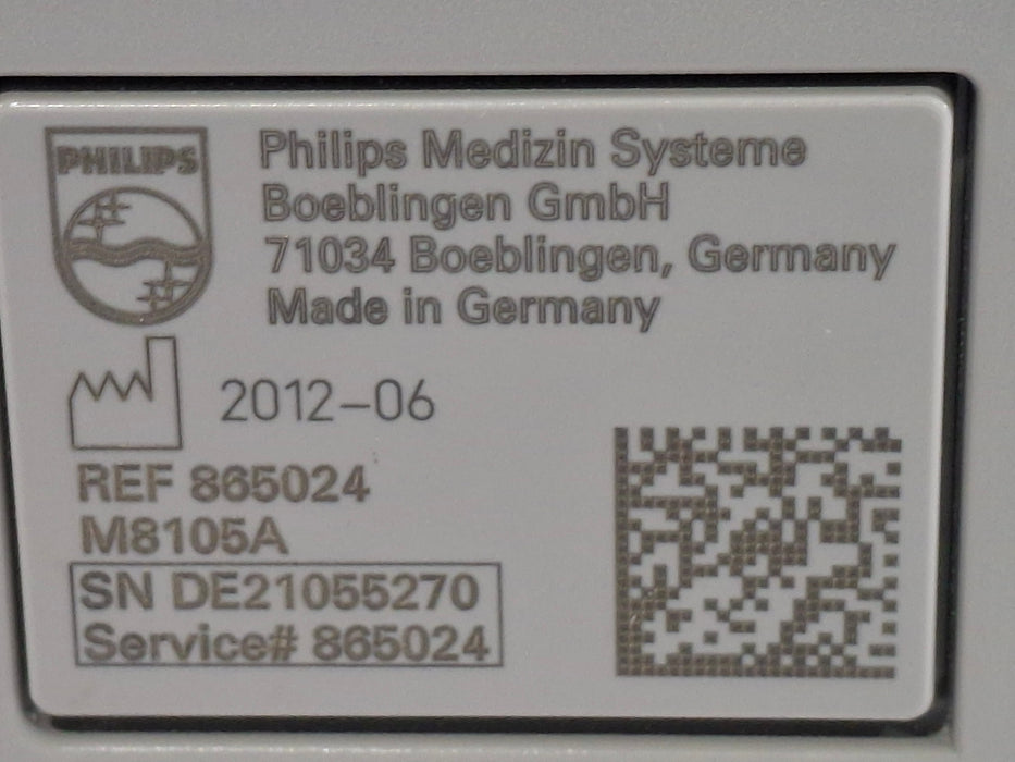 Philips Intellivue MP5 - ECG, Fast SpO2, NIBP Patient Monitor